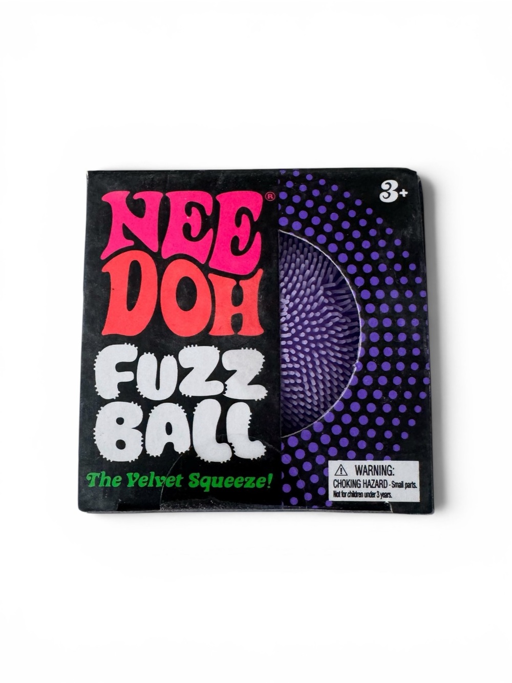 NEE DOH Fuzz Ball Purple